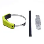 PROTECTION POT JAUNE FLUO EFFET CARBONE