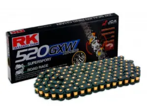 CHAINE RK 520 gxw-black-or ring 1000 cc