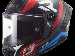 CASQUE RACING THUNDER SUPRA RED BLUE LS2